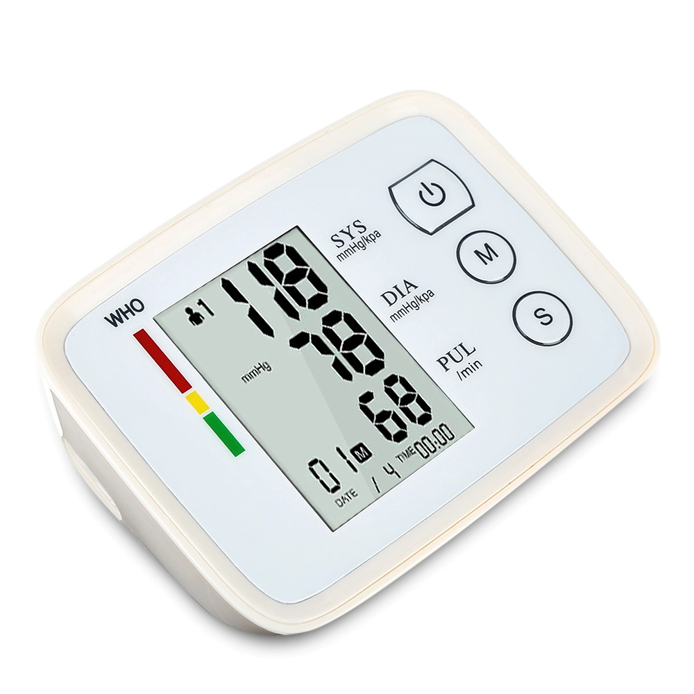 CE Approved Blood Pressure Monitor LCD Display Digital Electronic Tensiometer Hot Selling