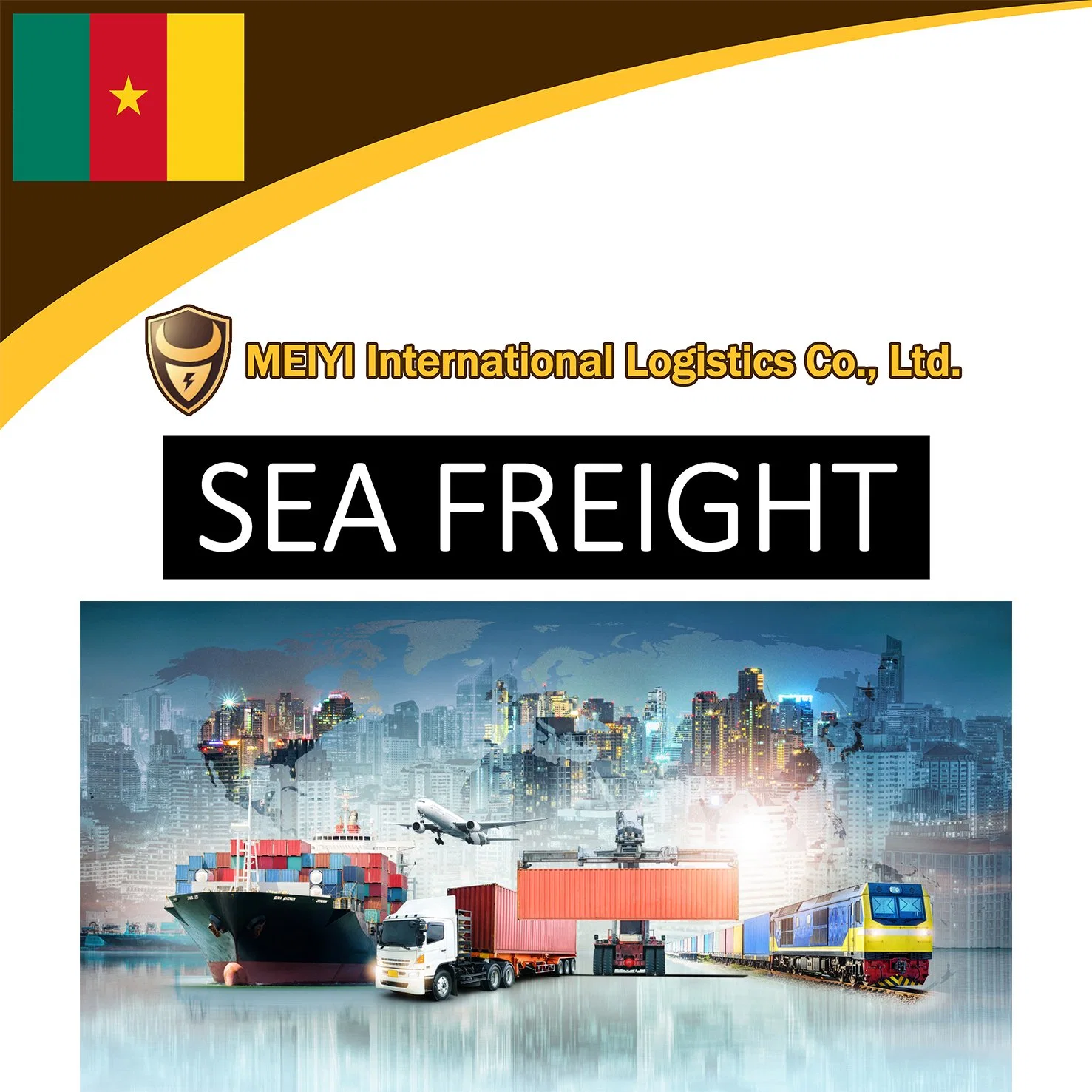 shipping service forwarder shipping to Cameroon international express air freight shipping agent logistics freight freight forwarder