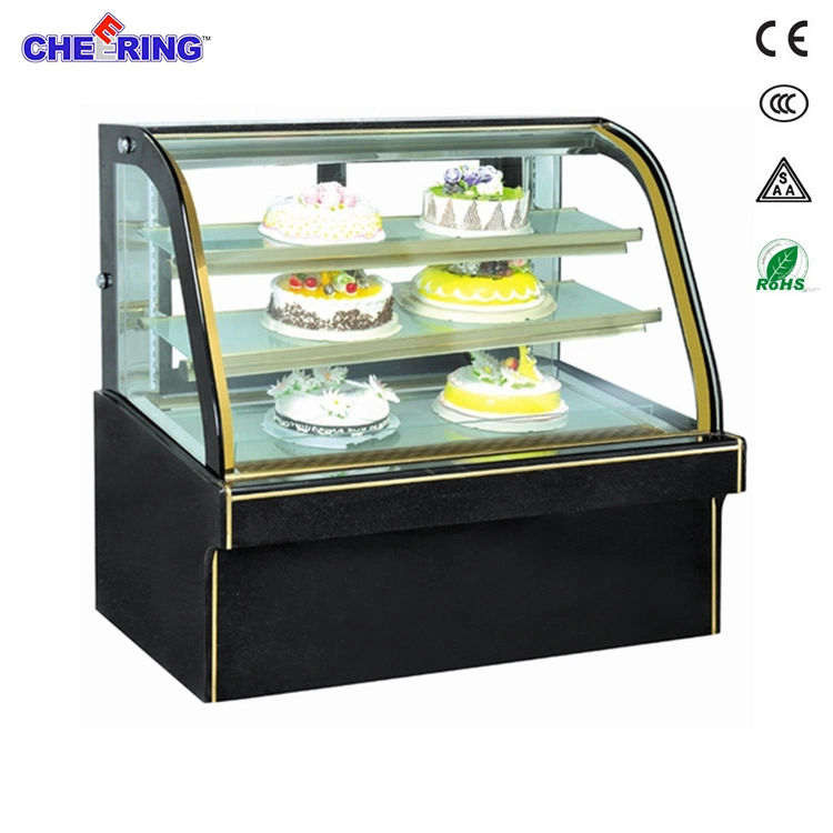 Hot Sale Countertop Refrigerated Cake Display Cabinet Cake Showcase