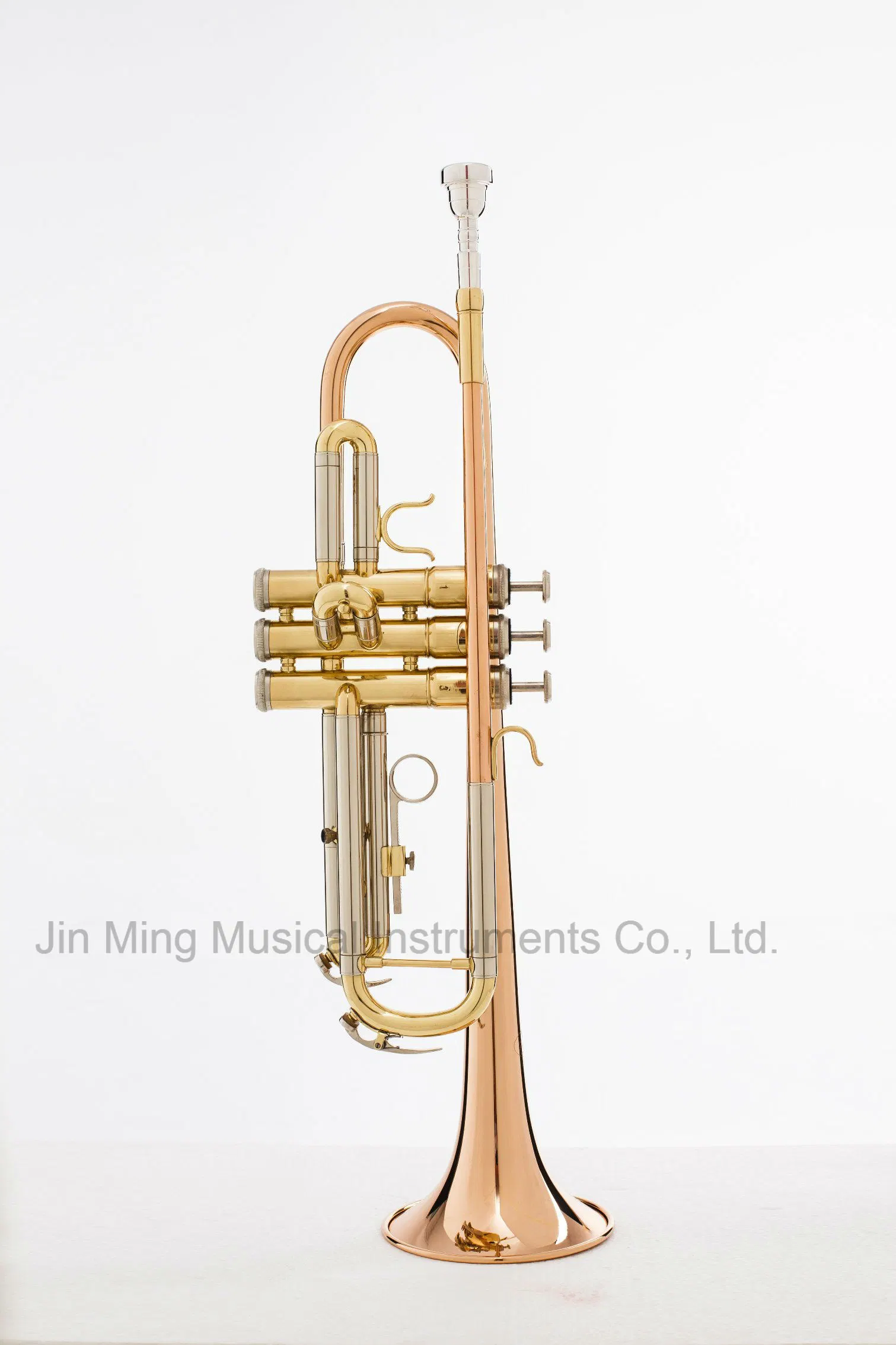 Rosebrass/Copper Body Trumpet Gold Lacquer Good Quality Cheap Price