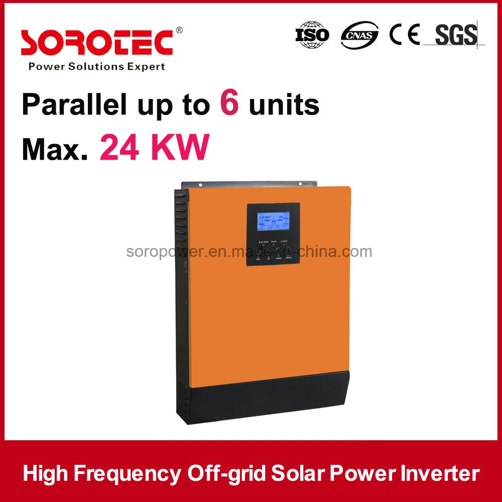 1kVA-5kVA Hybrid Solar Power Inverter Built-in PWM with RS232