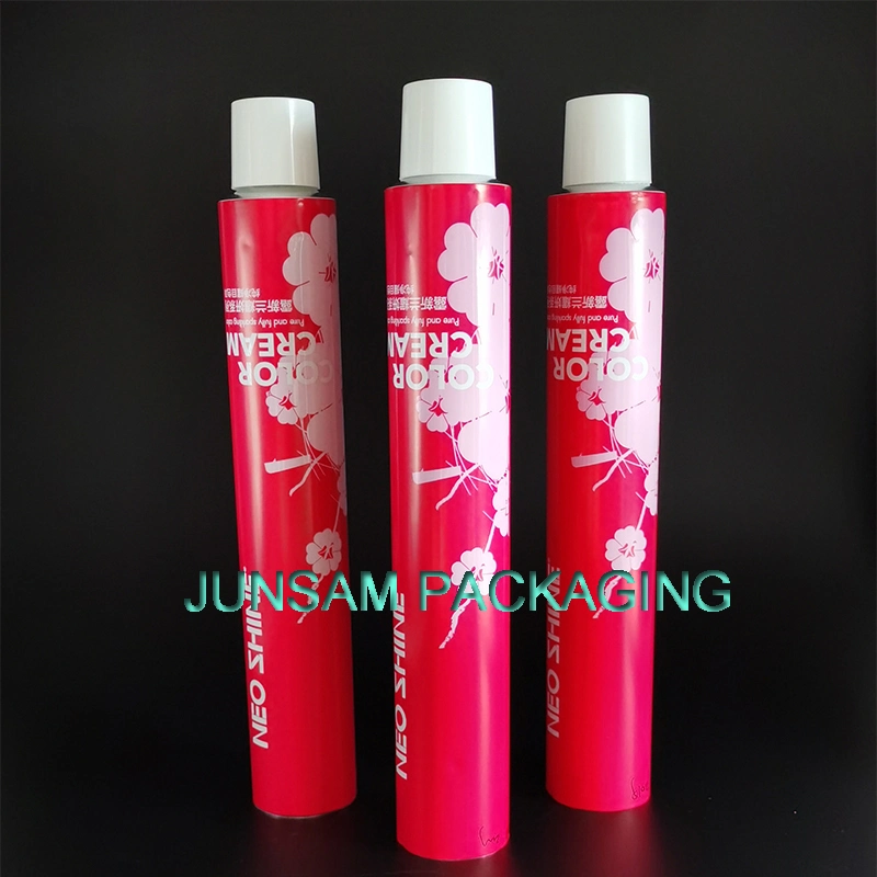 Cosmetic Tube Aluminum Packaging Collapsible Container 6 Color Offset Printing Prompt Lead Time