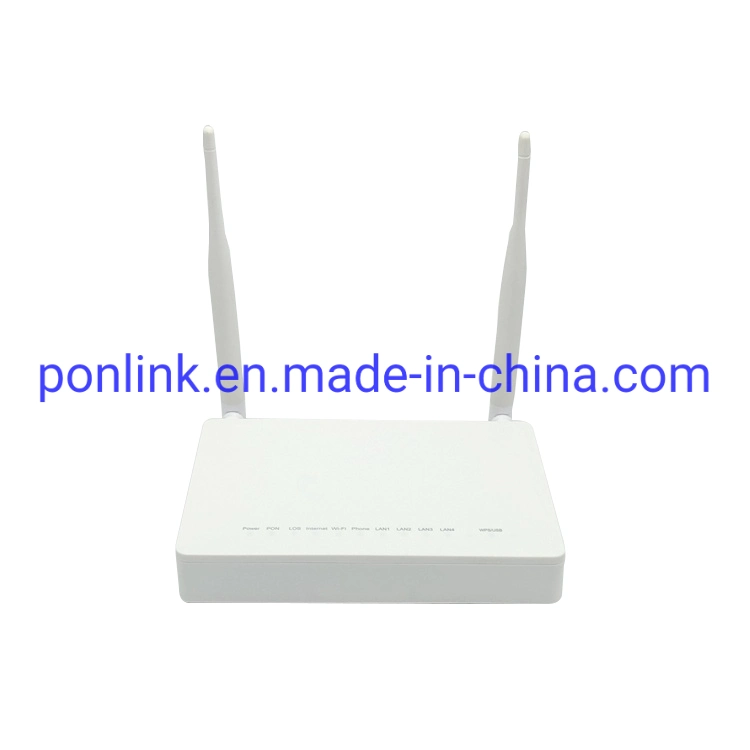 Gpon ont ONU F660 V8 1 ge + 3fe + 1voz + مفتاح WiFi في وضع التشغيل عبر الإنترنت FTTH WiFi F660 V8