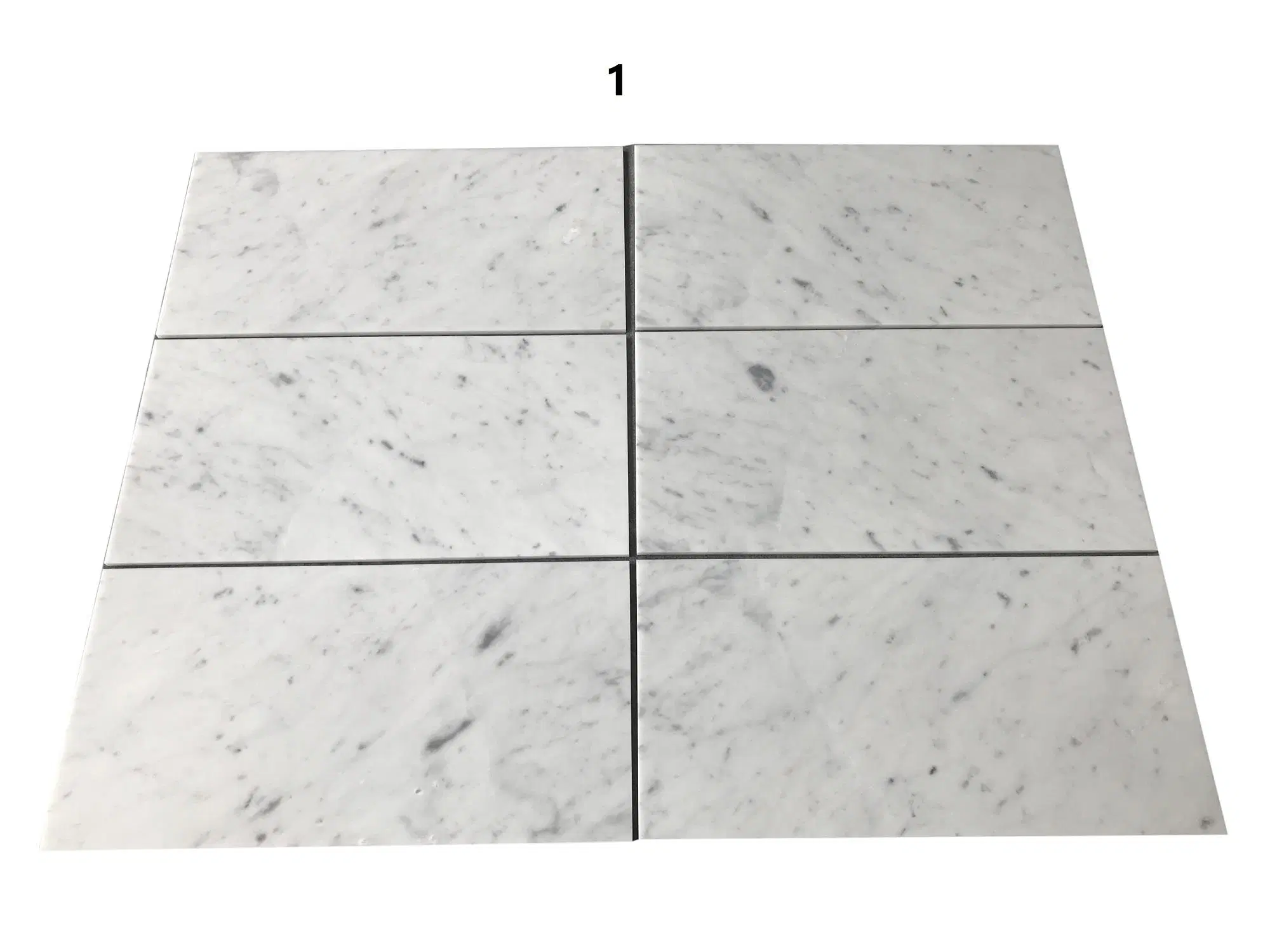 Italy Bianco Carrara White Stone Slab Natural Marble for Floor Wall Tile Countertop Mosaic Tread