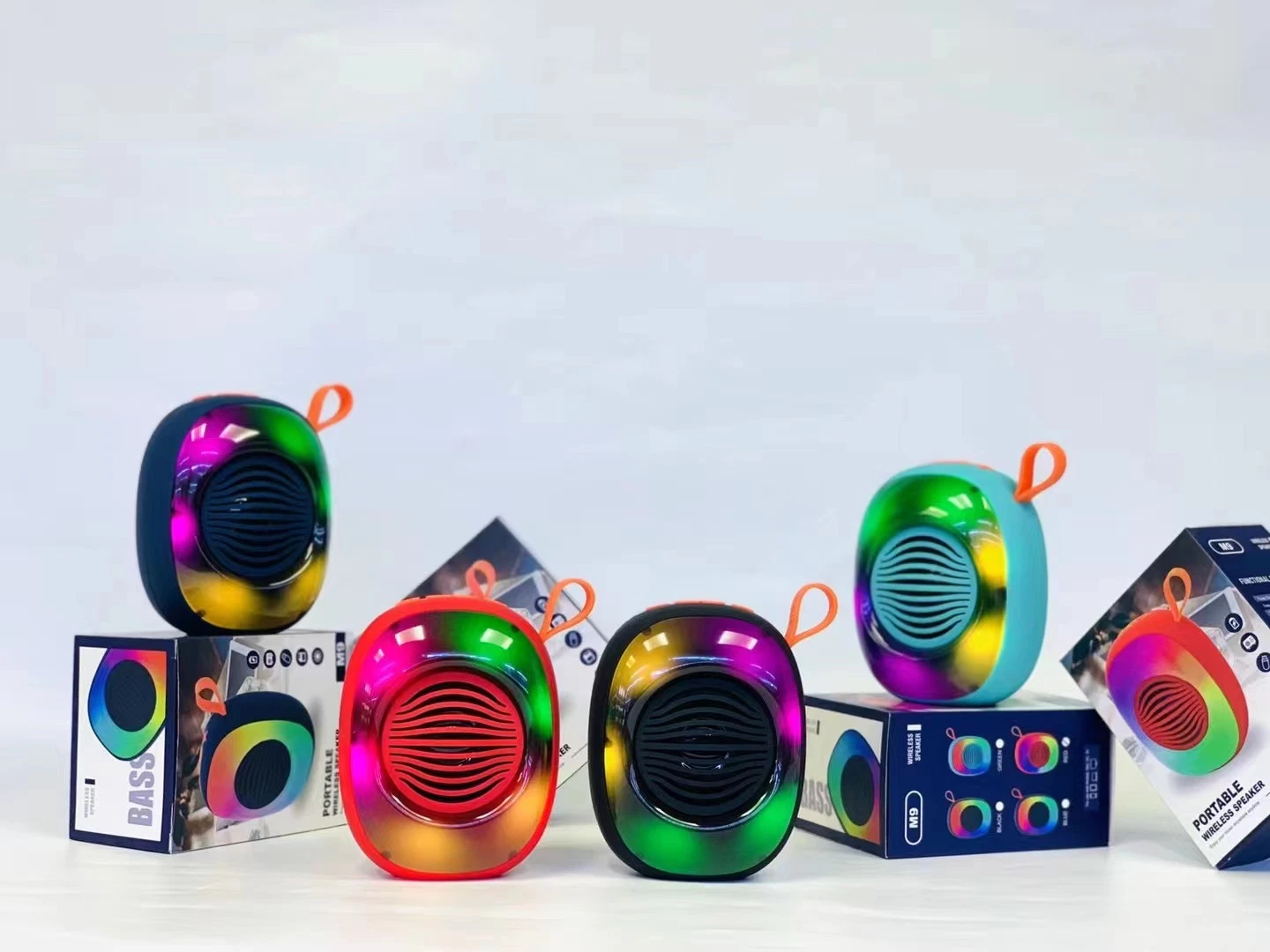 New Product M9 Professional Active Stereo Party Box Loudspeaker System Portable Audio Bluetooth Wireless Speaker