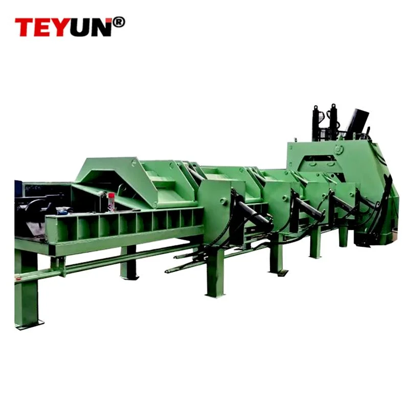 Teyun Factory Customization Electronic Tiger Metal Shearing Machine for Recycling