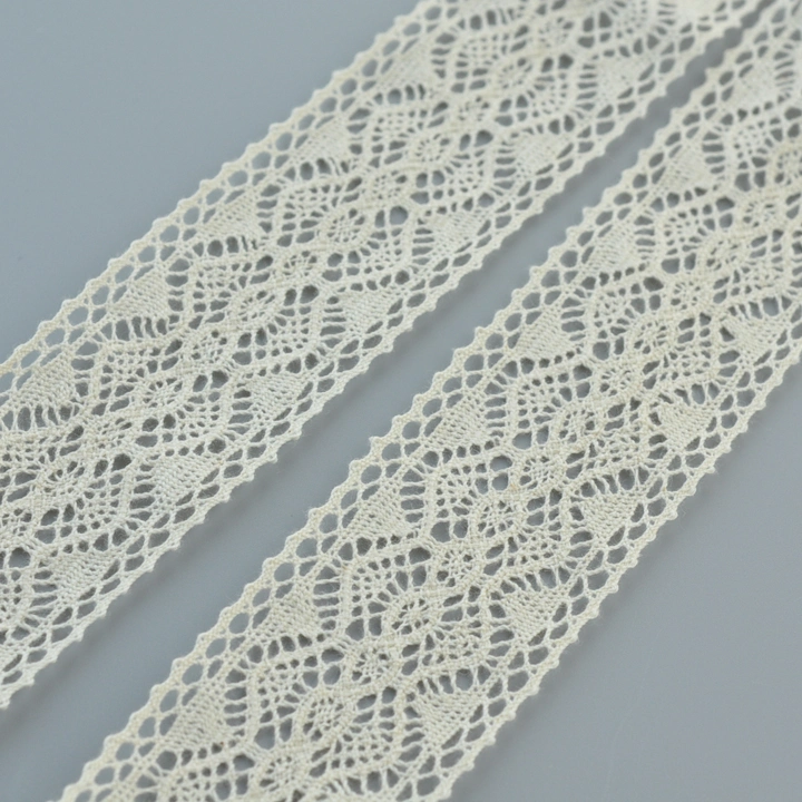 Free Sample Geometry Cotton Lace Trimming Garment Accessories