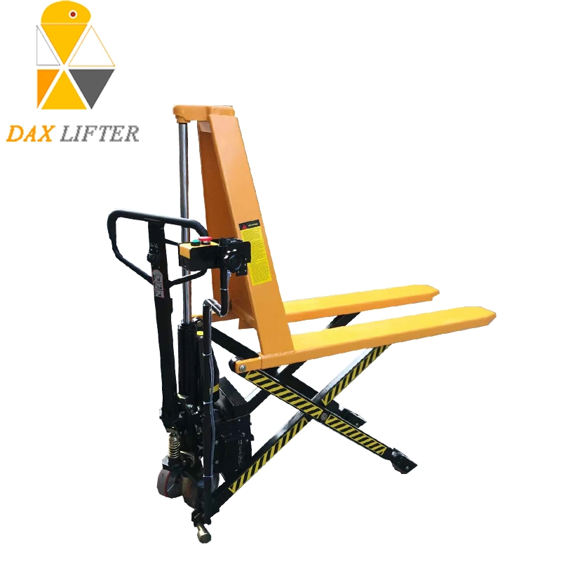 CE Marked High Level Stable Durable 800mm Height Electric Pallet Truck