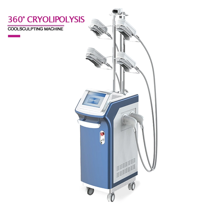 الوجه المجمد RF Cavitation 360 Cryo Slim Fat Fin Freeze Cellulite ماكينة الإزالة