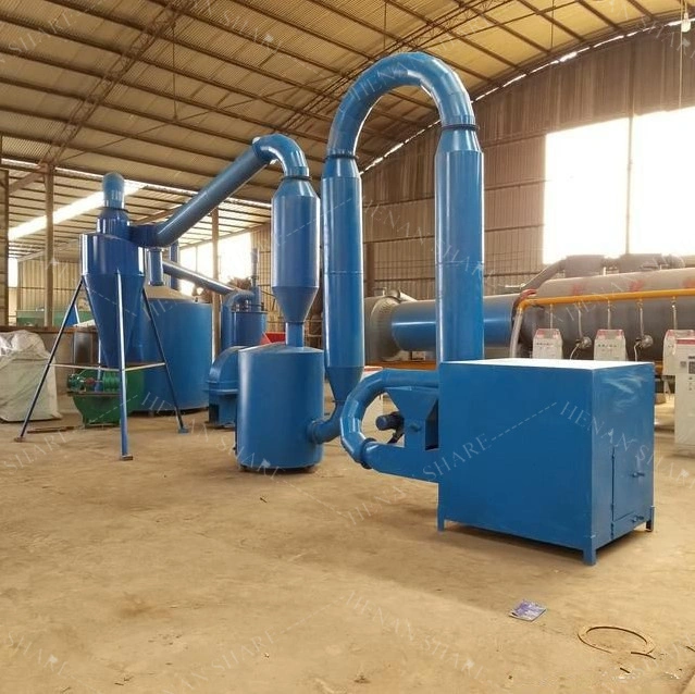 1000 Kg Per Hour Chipper Sawdust Airflow Flash Dryer Biomass Dryer