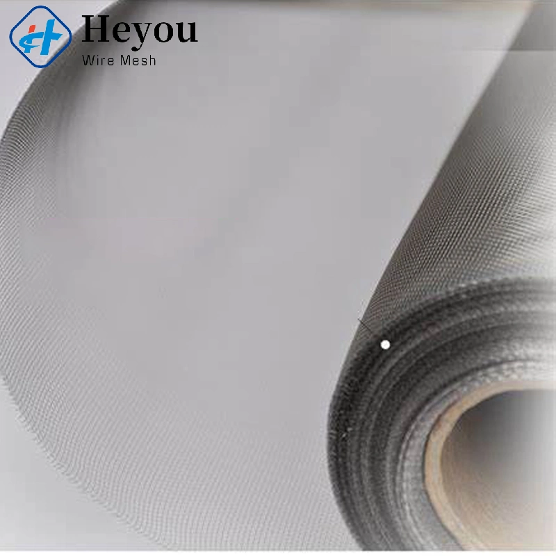 Good Pervious to Light Stainless Steel Galvanized Iron Window Screen for Protecting Mesh 18X18mesh Black, White, Gray