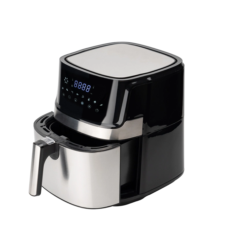 Cool Design pantalla táctil grande Smart Multi Cooker para varios Platos Frayers digitales con cestas dobles Precio al por mayor Home Utilice la freidora de aire profesional 6,5L