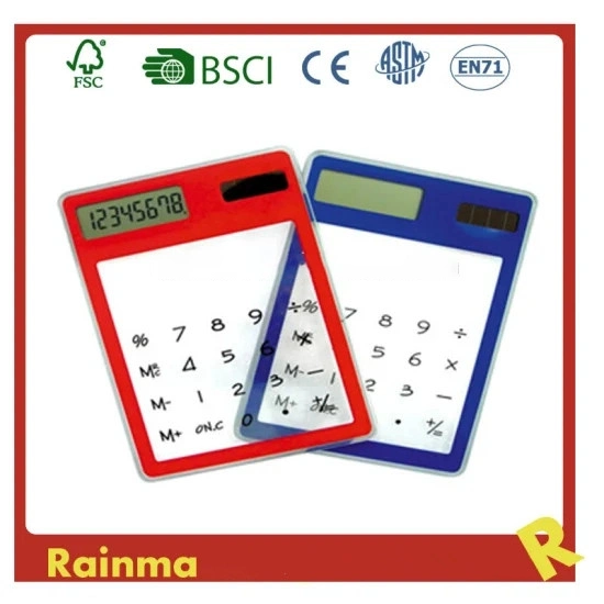 Transparent Calculator with Ultrathin Shape