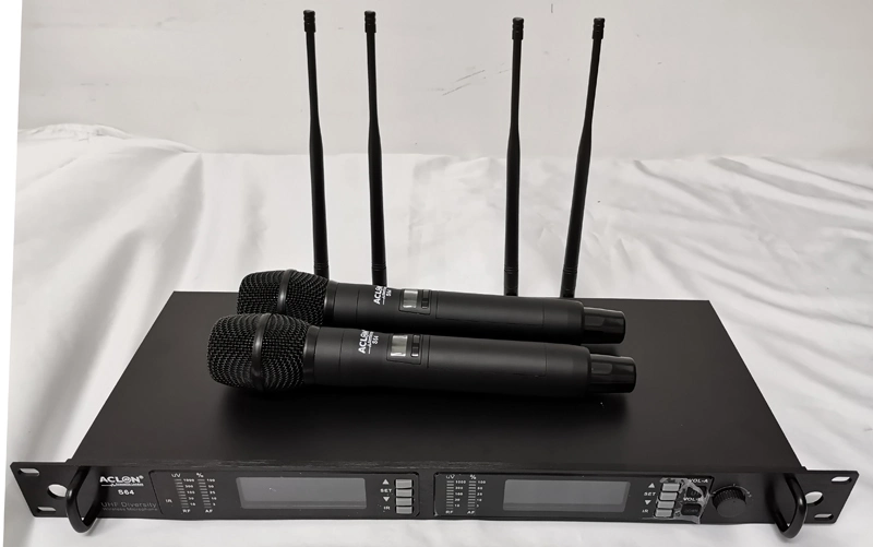 Usine de microphones sans fil UHF haute qualité avec antennes