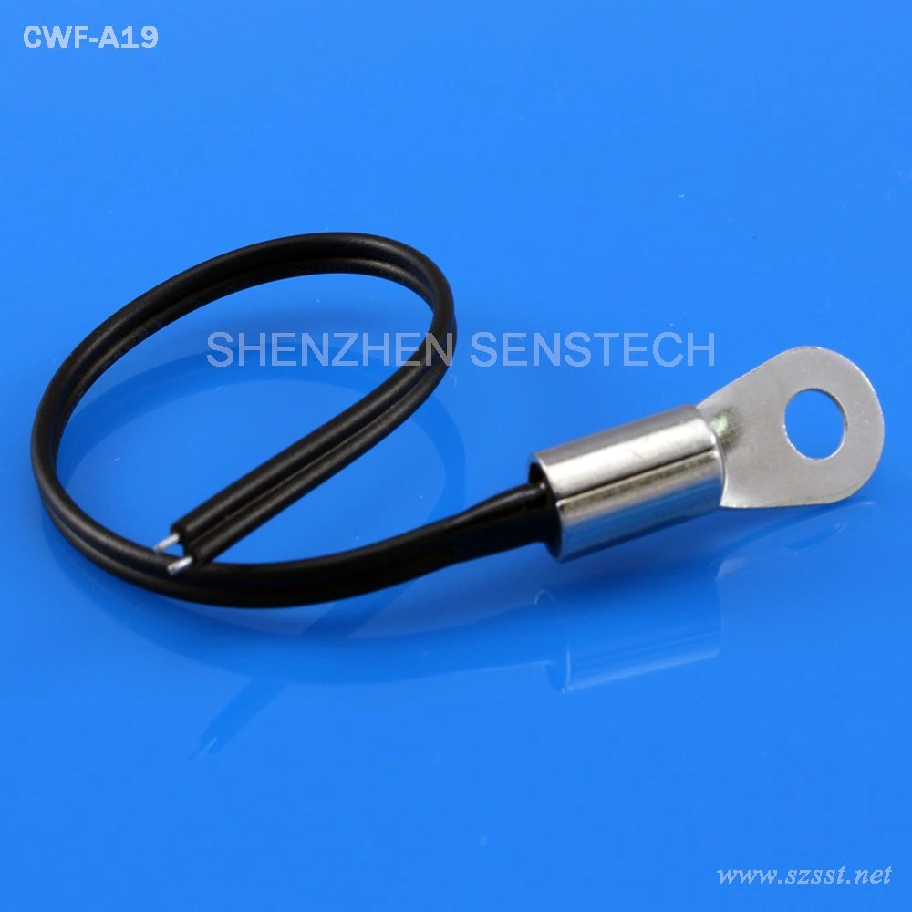 Sonda de temperatura OEM/ODM NTC M3 sensor de temperatura tipo lengüeta de anillo