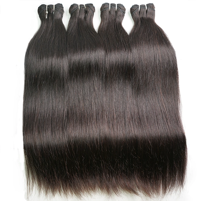 2020 Wholesale/Supplier 100% Natural Indian Straight Human Hair 8-30 Inch Perfect 100% Virgin Human Hair Weft