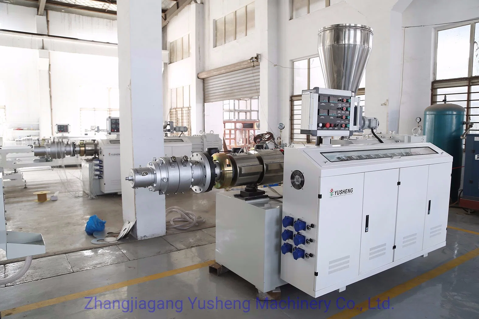 Factory Price PVC Single Wall Electric Cable Protection Pipe Production Line