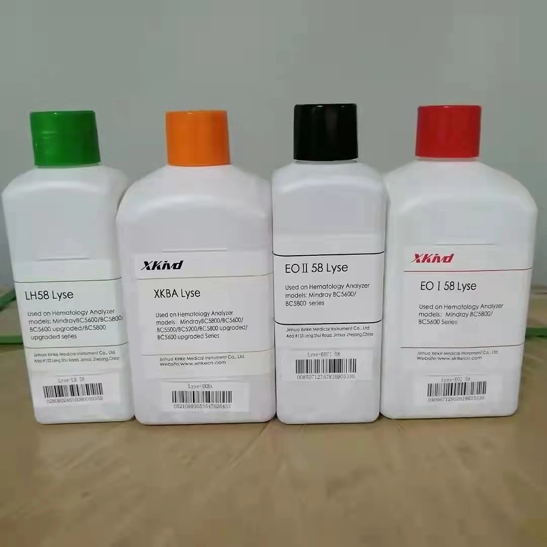 Medical Equipments 3 Parts Genrui Hematology Reagents Lyse Rapid Test Kit