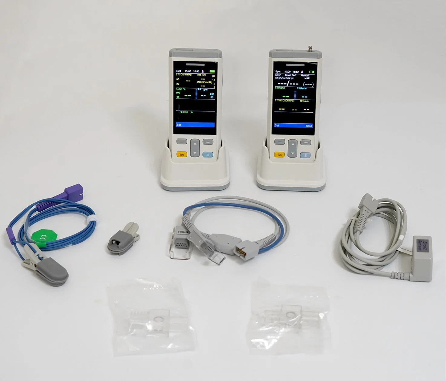 Pet Clinic Hospital Veterinary Vital Sign Monitor Multiparametro Veterinarios Etco2 Vet Monitor