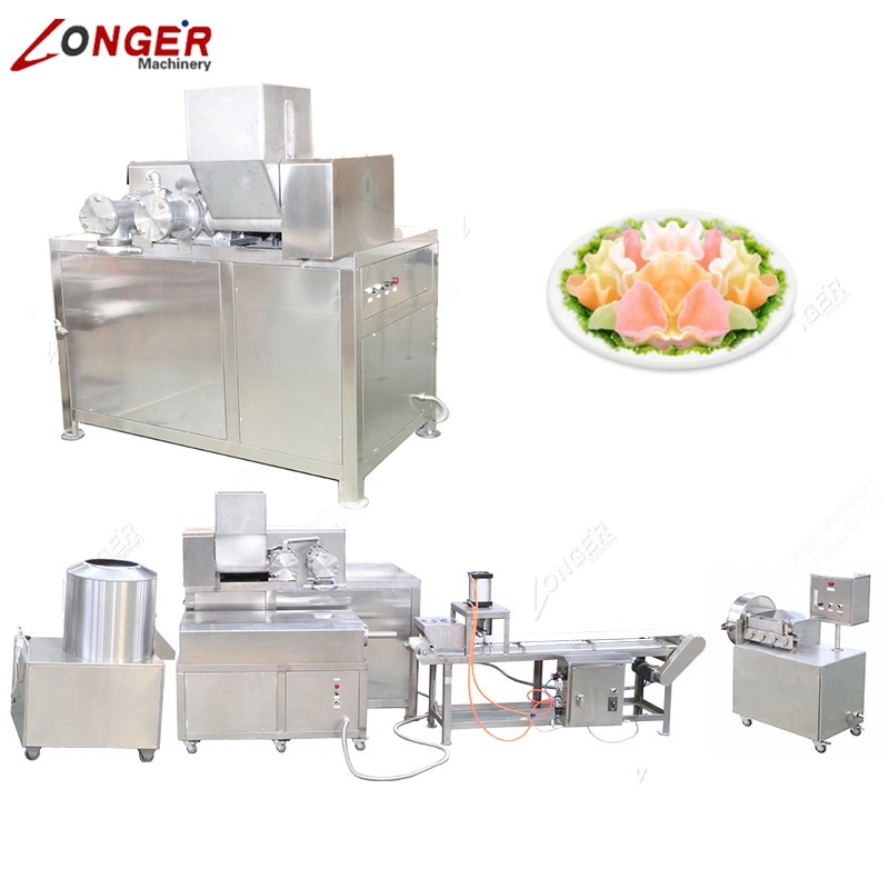 Commercial Automatic Prawn Cracker Making Machine Production Line