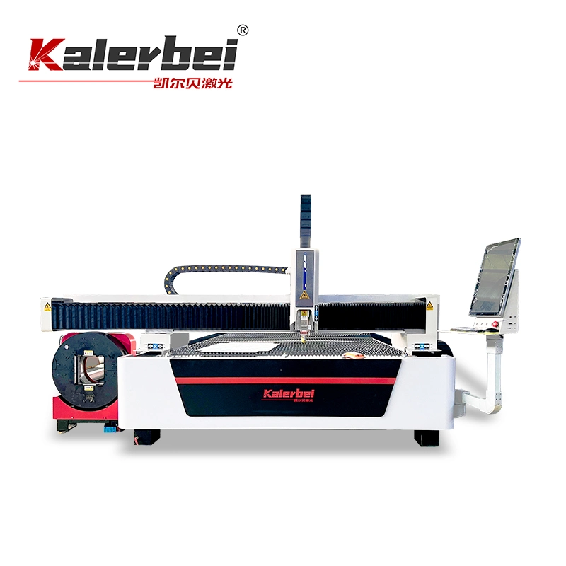 3015 1000W 1500W 2000W 3000W Faser Laser Schneidemaschine mit Drehscheibe für Kohlenstoffstahl Edelstahl Aluminium Messing Kupferplatte Und Rohrschneiden