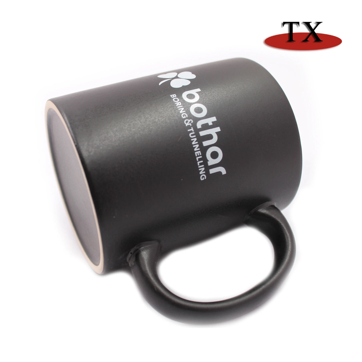 High quality/High cost performance Promotion Whitle Black Ceramic Cup and Mug with Logo