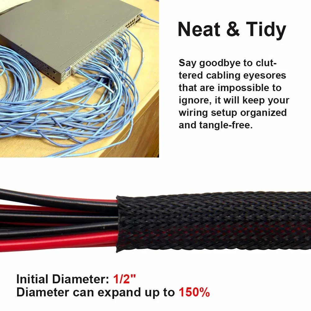Pet Expandable Braided Cable Sleeve