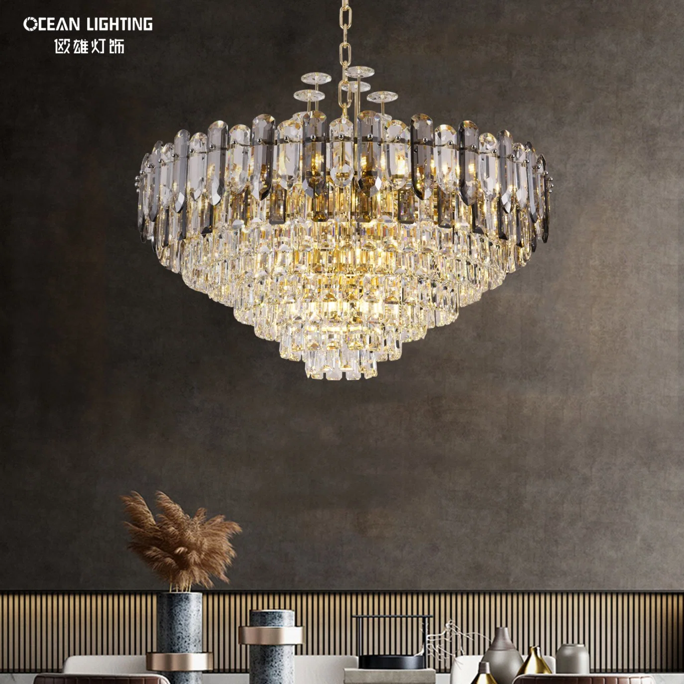 Modern Crystal Pendant Lighting for Indoor Decoration