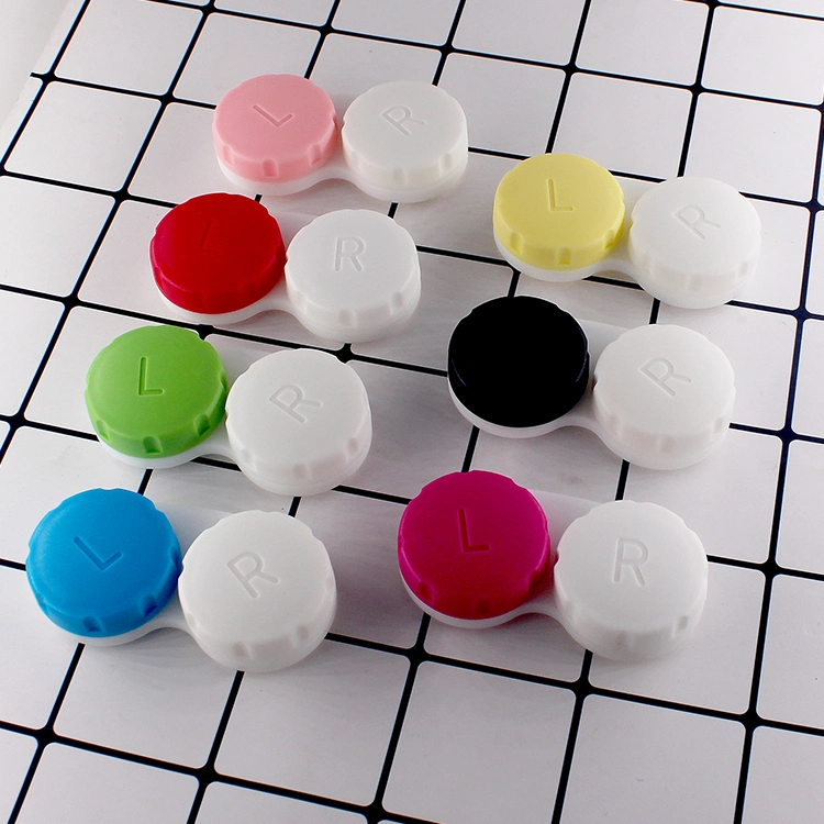 Multi Colourful Wholesale/Supplier Cheap Beautiful Contact Lens Case Custom