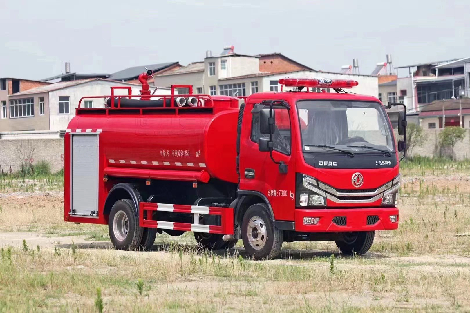 High Pressure Fire Fighting Truck with Water Tanker for Sale