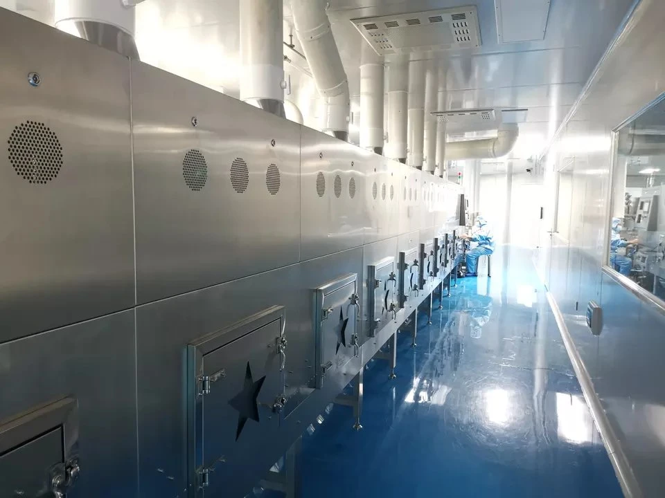 Automatic Powder Sparying Dryer Tunnel Instant Noodle Drying Industrial Commercial Máquina