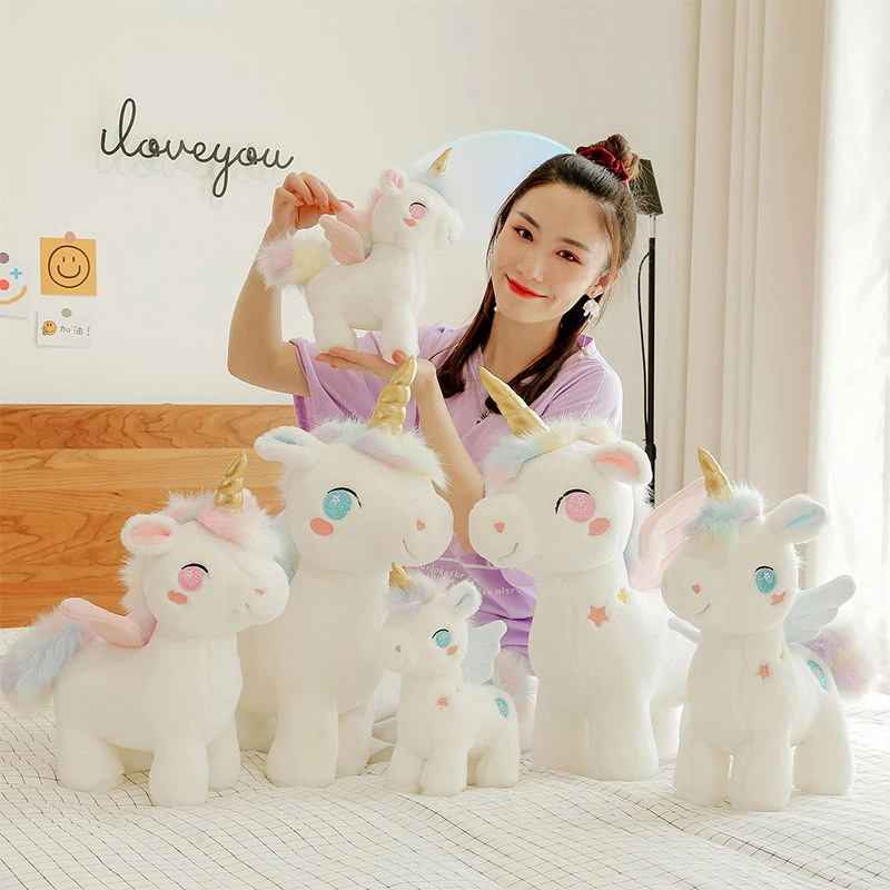 Lovely Star Unicorn Doll Plush Toy Children Doll Gift Unicorn Plush Toy