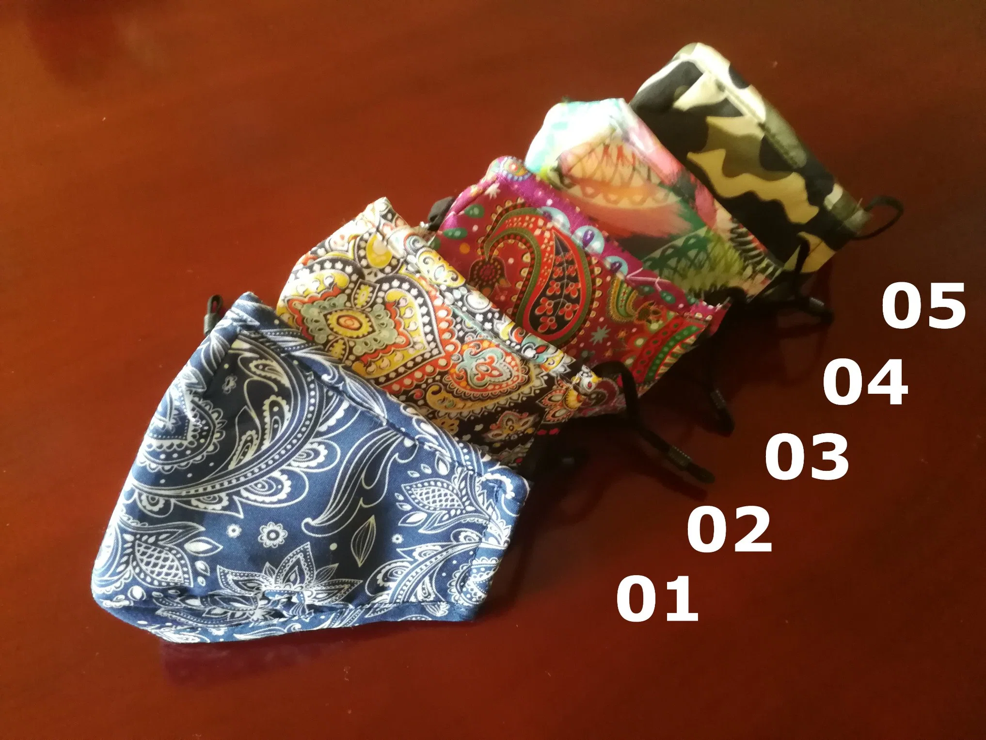 Reusable Cotton Cloth Mask with Pm2.5 Filter High quality/High cost performance  Custom Style