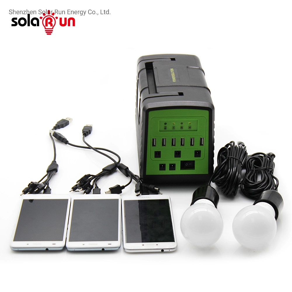 Pay as You Go Smart Solar Charger with Solar Power Bank for Outdoor Charging