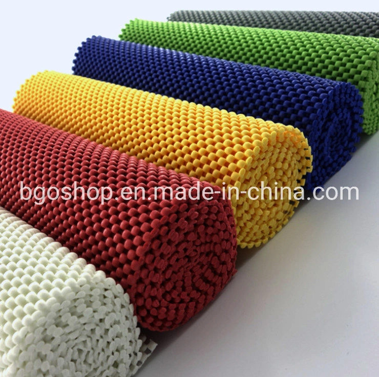 Eco-Friendly 400g/420g/440g White PVC Foam Non-Slip Mat Carpet Underlay