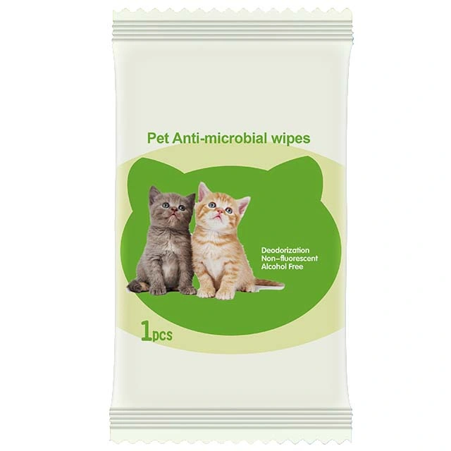 Pets Dogs Cats Cleaning Paper Towels Eyes Wet Wipes Tear Stain Remover Gentle Non-Intivating Wipes