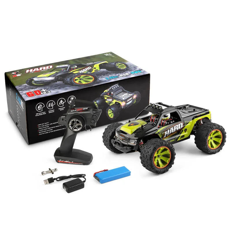 144002 Wltoys 1/14 Mando a distancia de 50km/H de alta velocidad vehículo off-road Racing Car