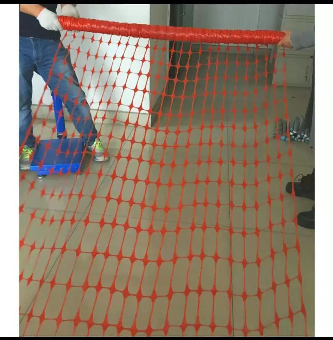 Plastic safety net Orange warning net safety net orange purse Seine safety protection net snow factory construction site plastic purse Seine