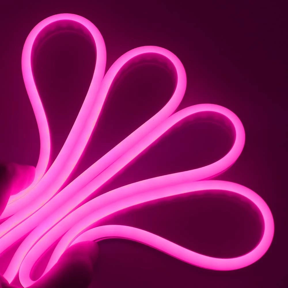 12V 6*12mm Flexible Silicone LED Neon Strip Light Flex