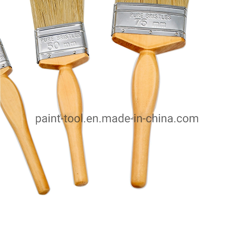 China Wholesale/Supplier Wooden Handle Bristle Paint Brush Cleaning Tool