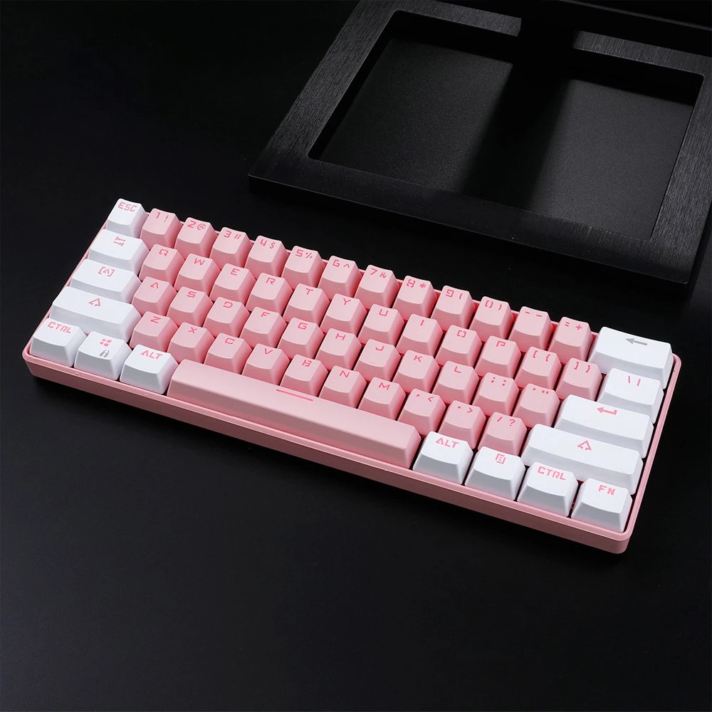 Key Pink Keyboard Three Mode Bond Line Gaming Keyboard