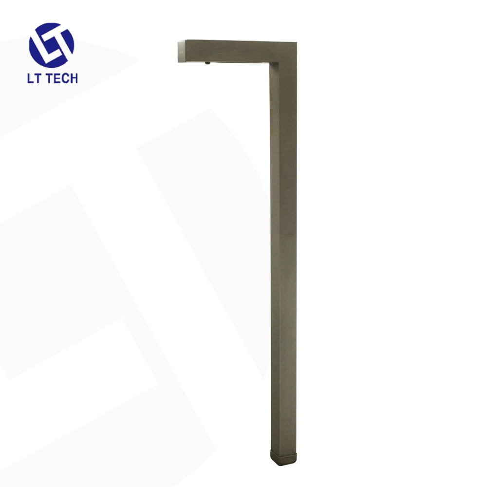 Forma de L Die-Cast Brass Pathlight derecho accesorio G4 (se vende por separado) de iluminación de paisaje