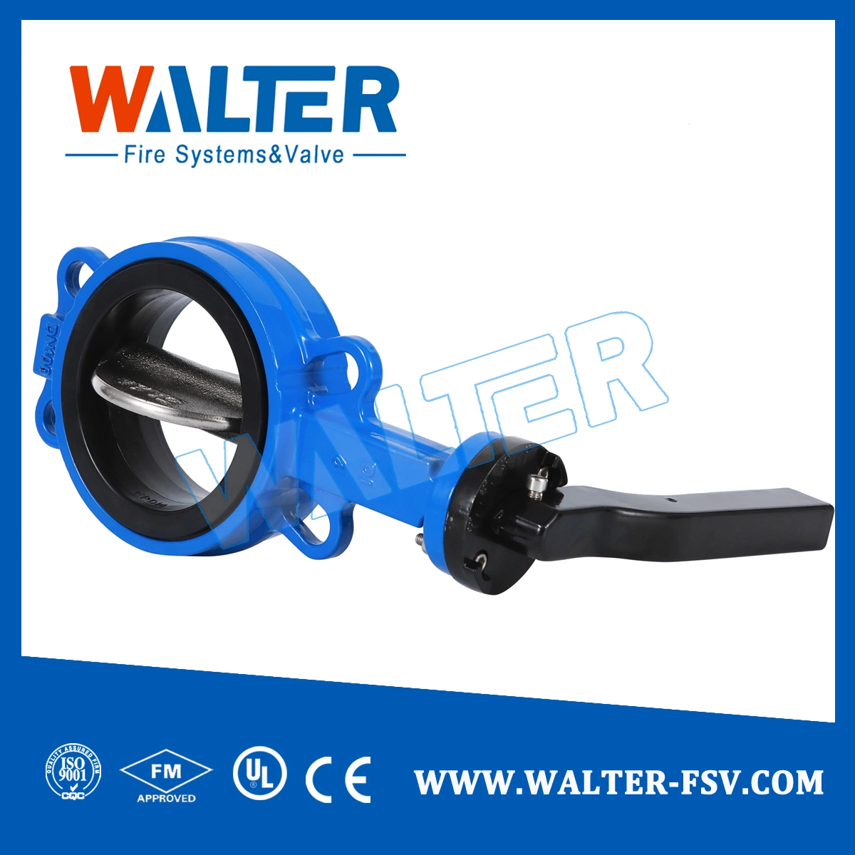 Wholesale/Supplier Easy Control Safety Metal Valve API Wafer Butterfly Valve for Agriculture Industry with High Pressure