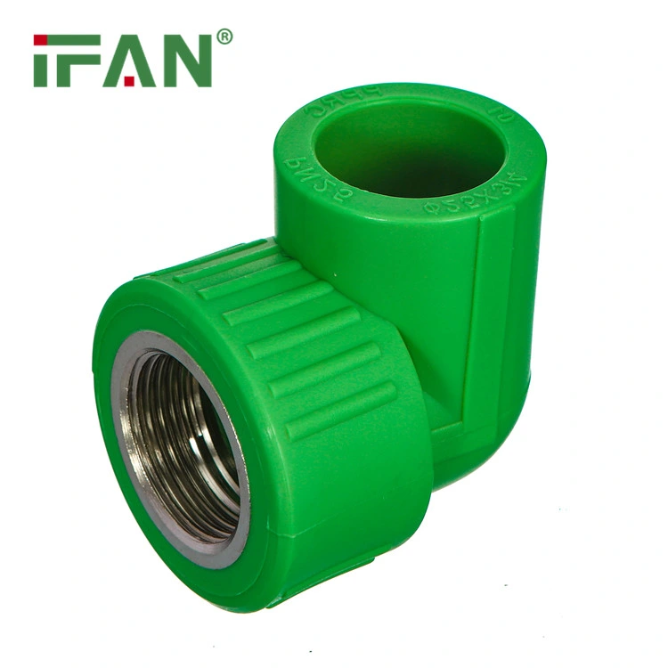 Ifan 20-110mm Plastic PPR Fittings Elbow Tee Polypropylene Brass PPR Pipe Fittings