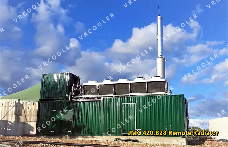 Jenbacher Jmc 208 GS Ll Gas Engine Rediator Ship Generator Cooling System