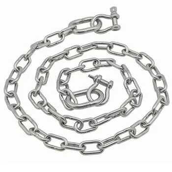 Bateau Marine Hardware Chain acier inoxydable Swiver Swivel Anchor Chain Chaîne d'ancrage marine polie