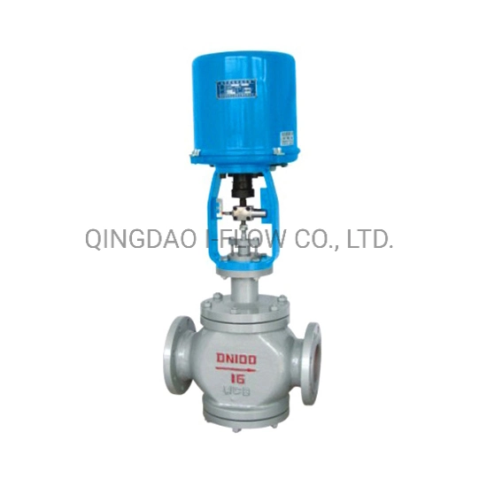 Pressure Balanced Sing Seated Electric Std Drain Control Valve