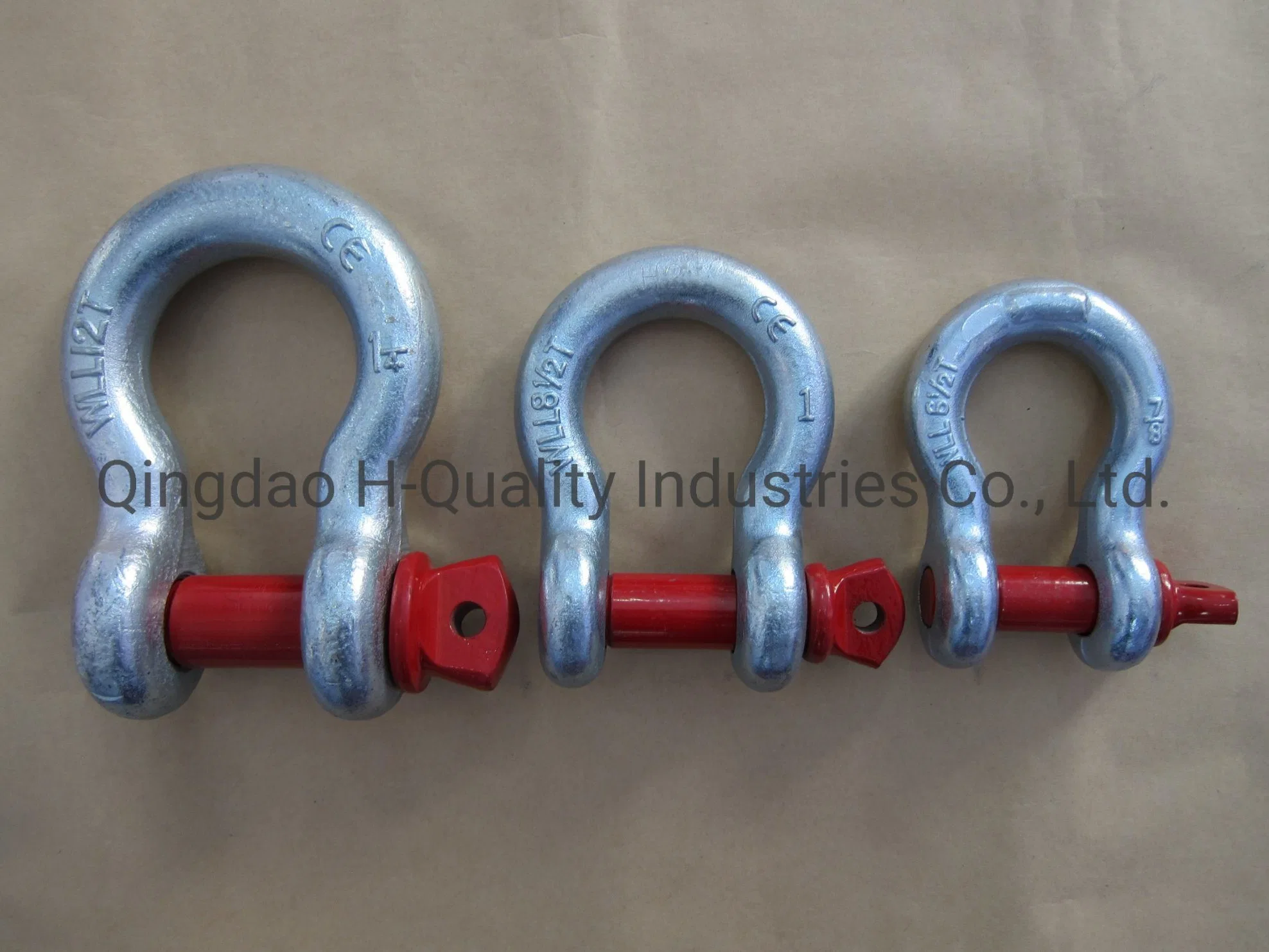 Hot DIP Galvanized Us Type Forged 209 Screw Pin Anchor Shackle