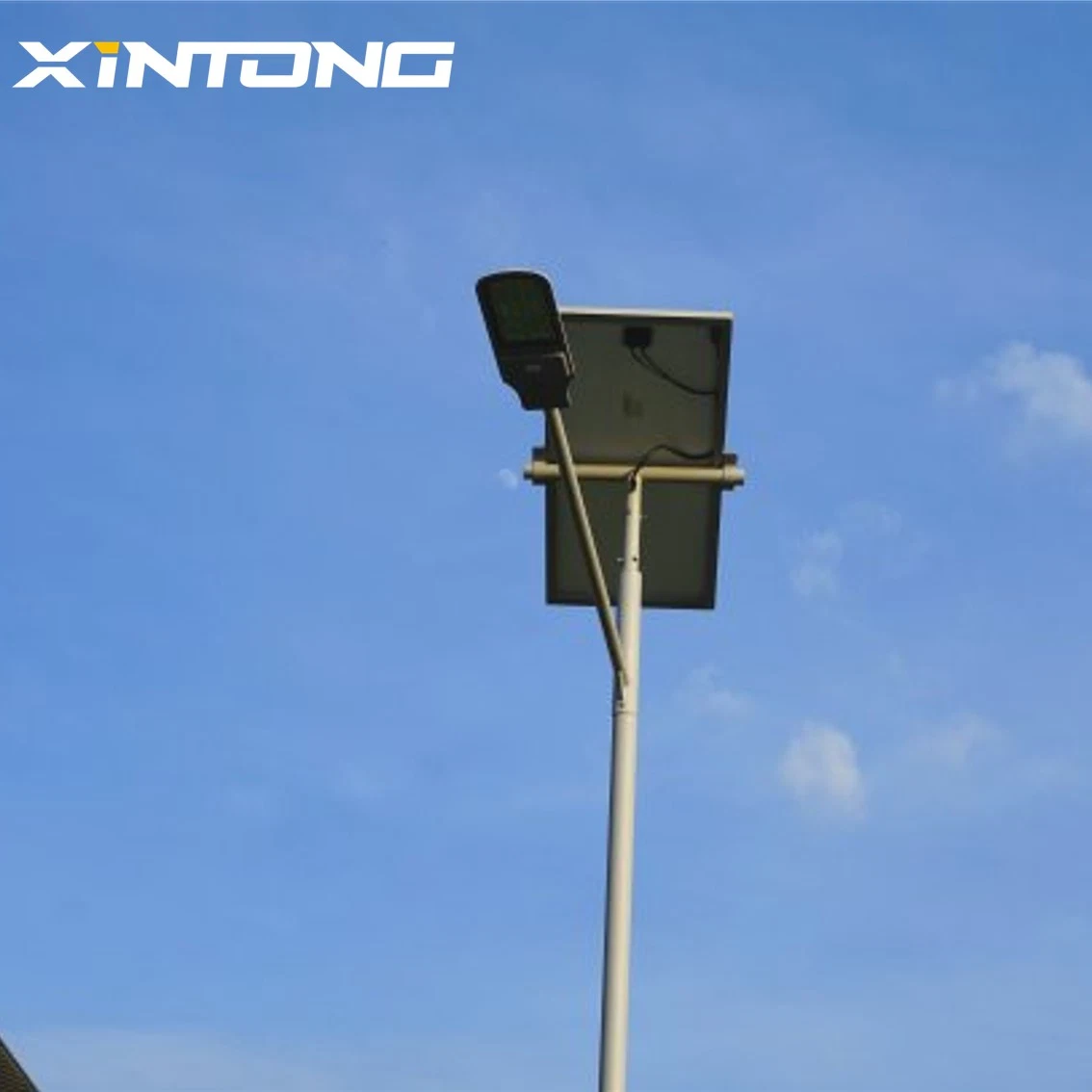 High quality/High cost performance  IP65 Waterproof Outdoor Solar LED Street Light with Auto-Cleaning