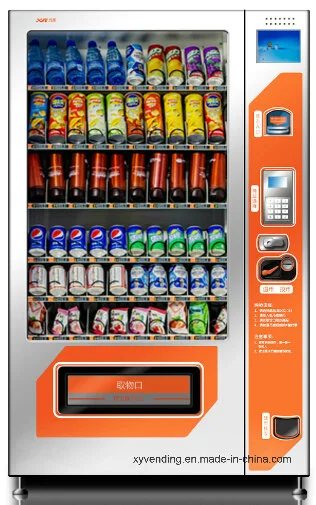 Xy High Capacity Automatic Cold Drink Snack and Beverage Vending Machine with Refrigeration